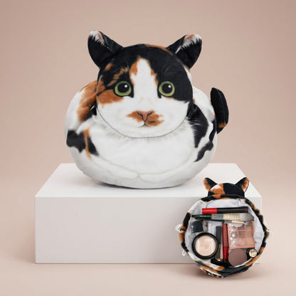 Purrfect Pouch - Drawstring Makeup Bag